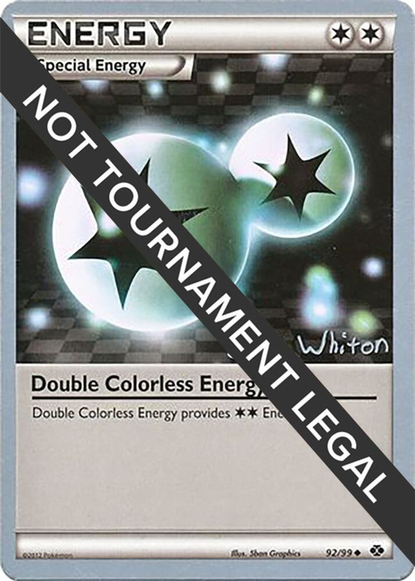 Double Colorless Energy - 2013 (Ian Whiton)