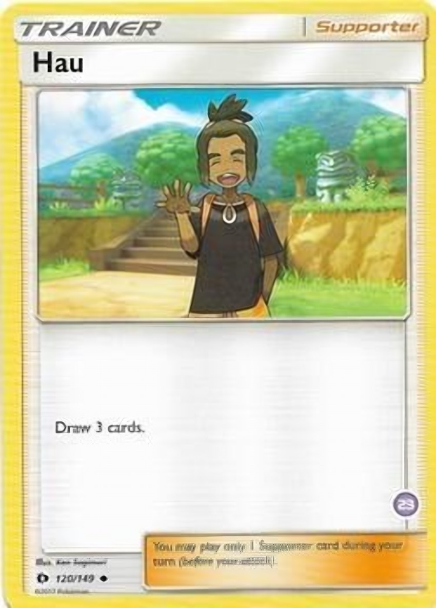 Hau (23) (Alolan Sandslash Half-Deck)