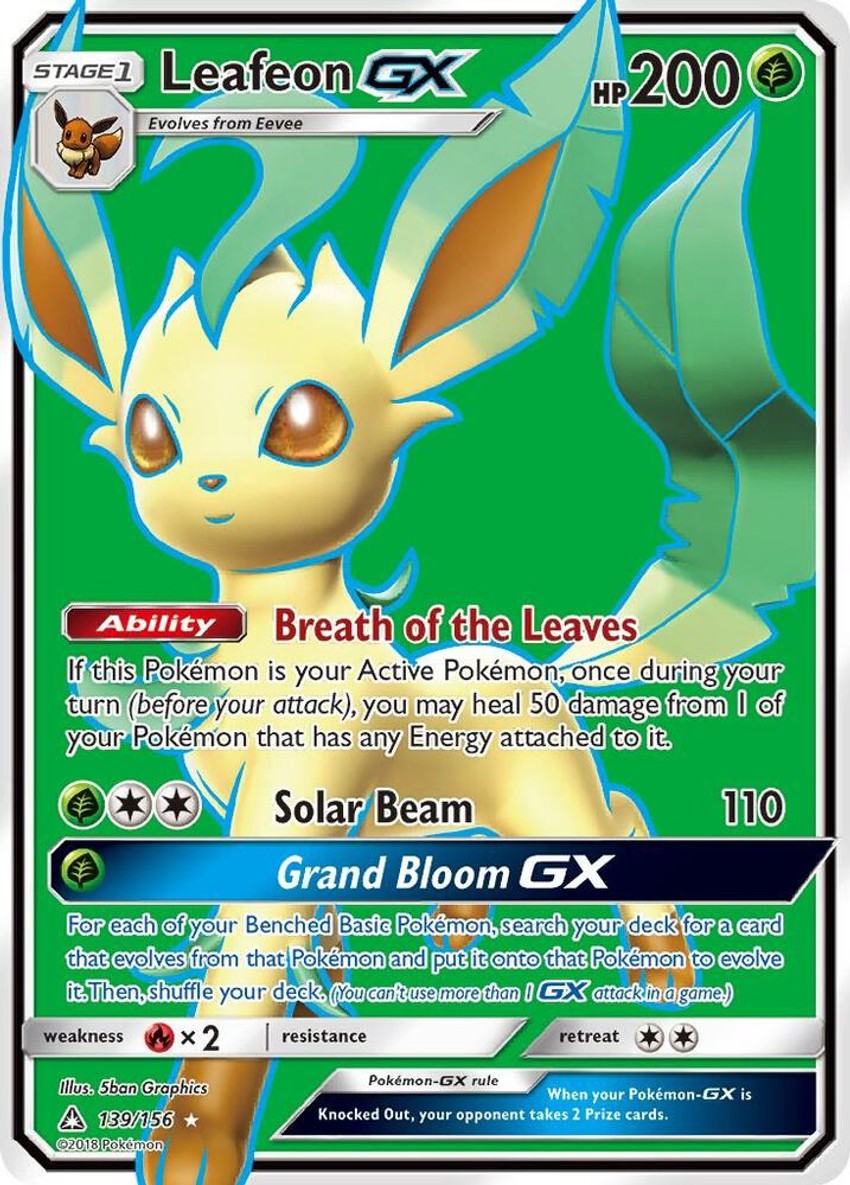 葉伊布 GX (Full Art)