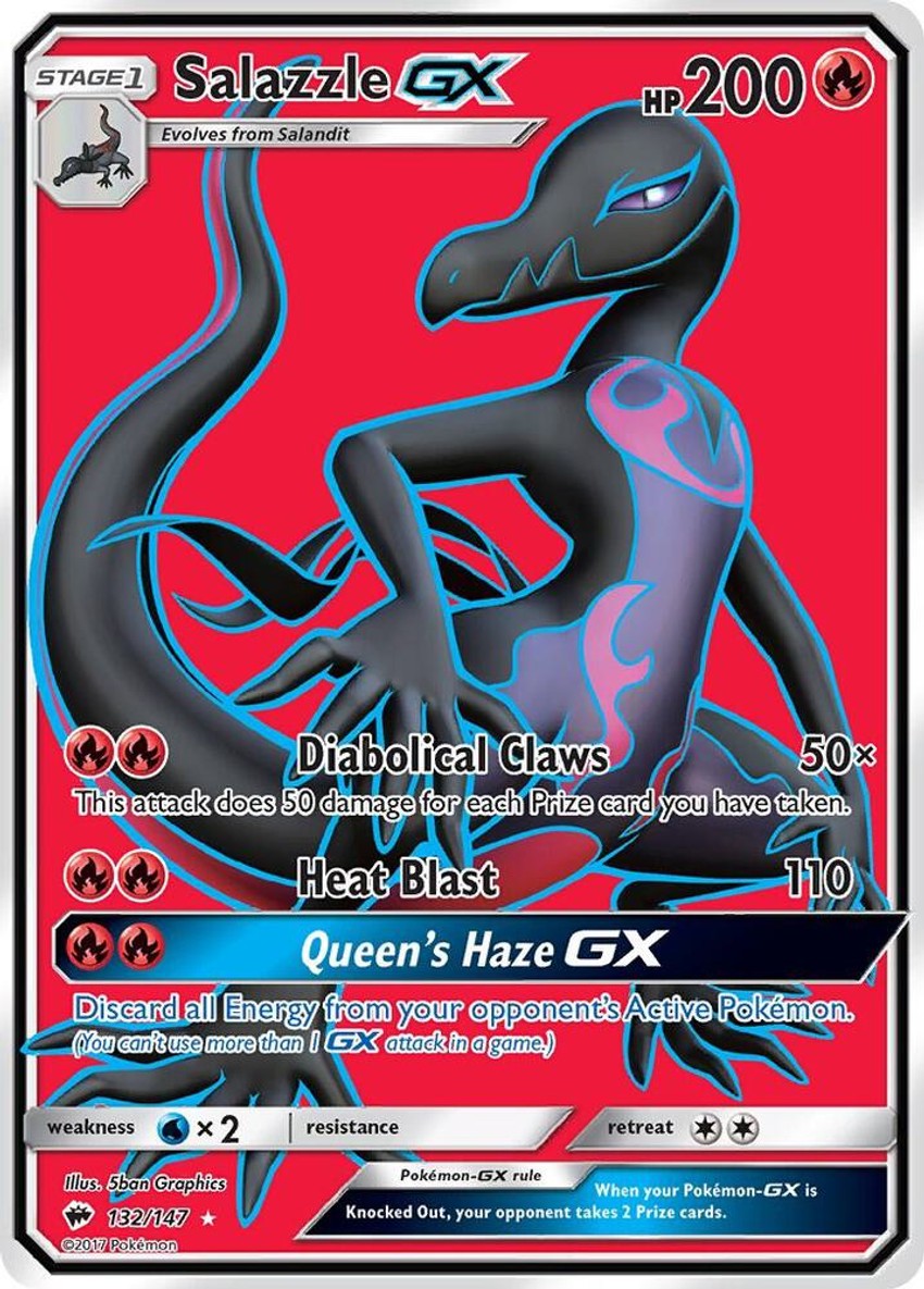 焰后蜥 GX (Full Art)