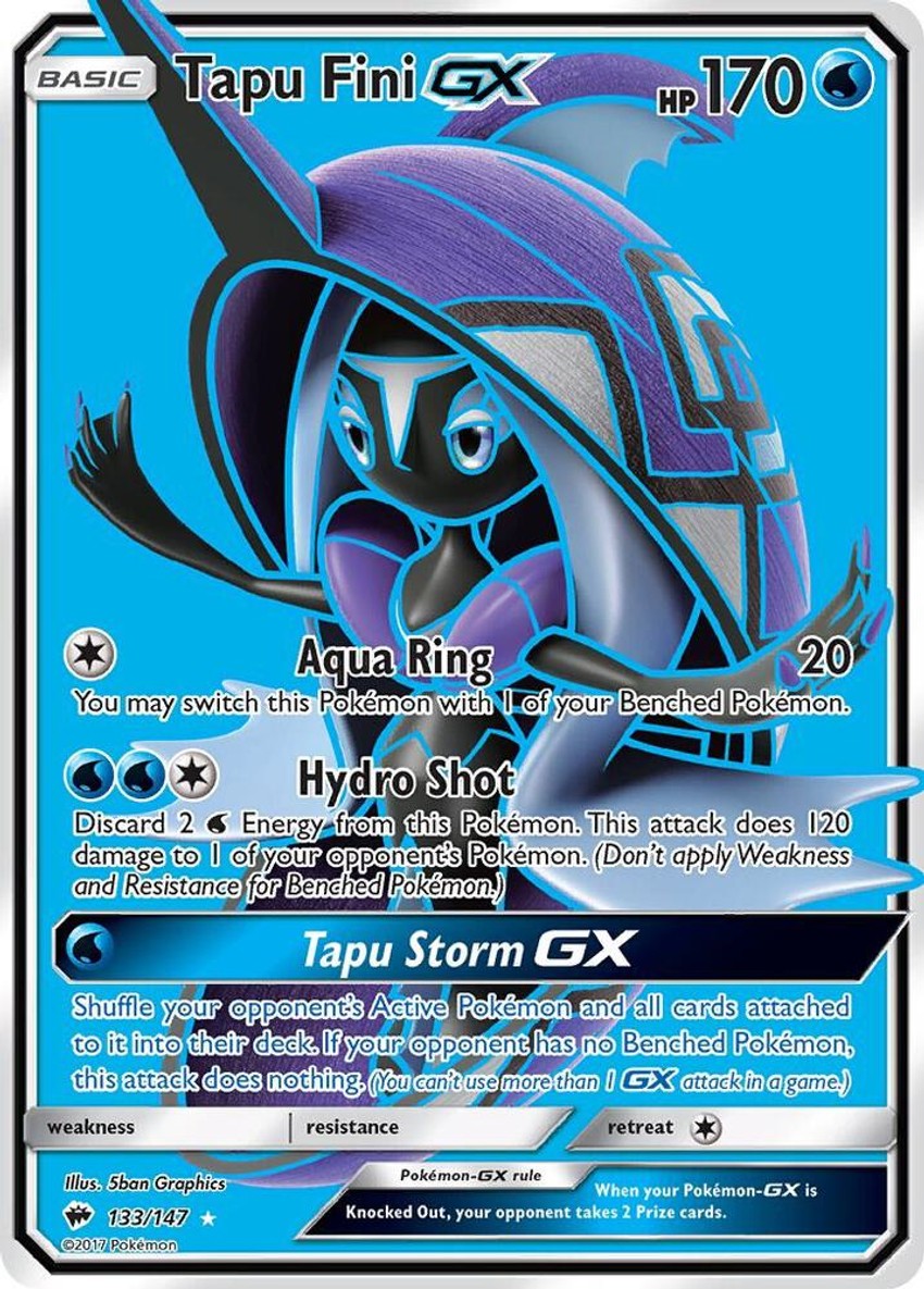 卡璞・鰭鰭 GX (Full Art)