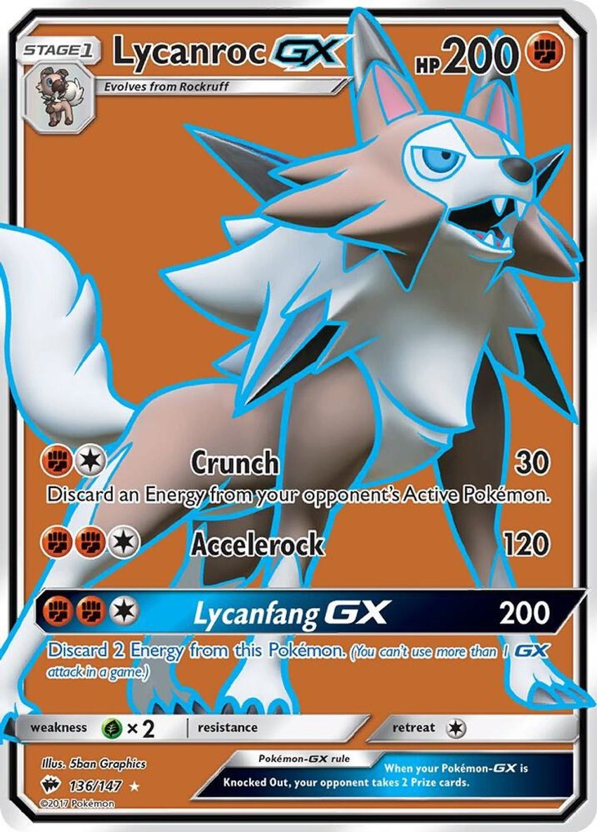 鬃岩狼人 GX (Full Art)