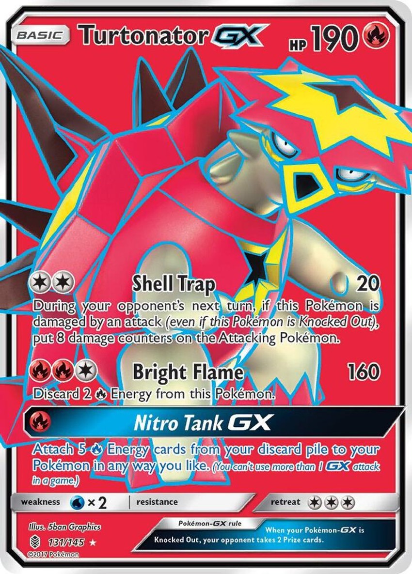 爆焰龜獸 GX (Full Art)