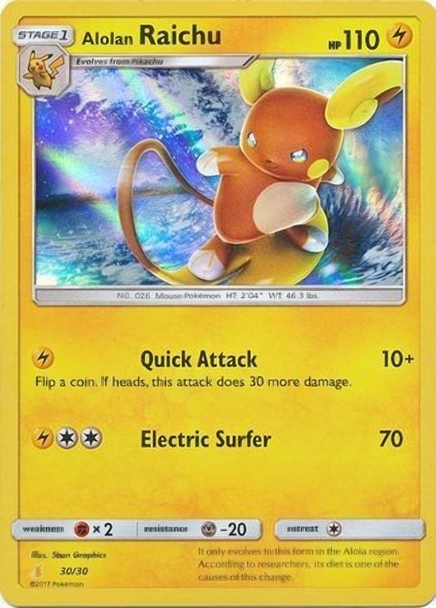Alolan Raichu (#30 )