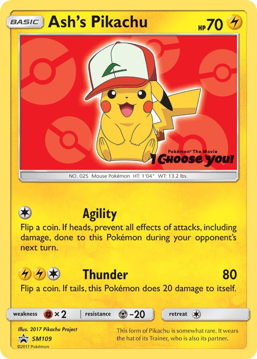 Ash's Pikachu - SM109