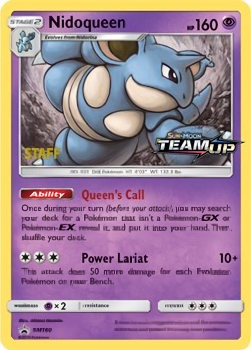 Nidoqueen - SM160 (Prerelease) [Staff]