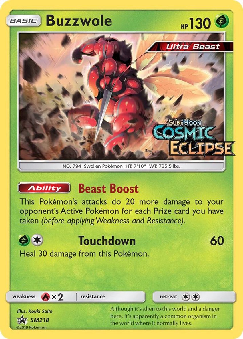 Buzzwole - SM218 (Prerelease)