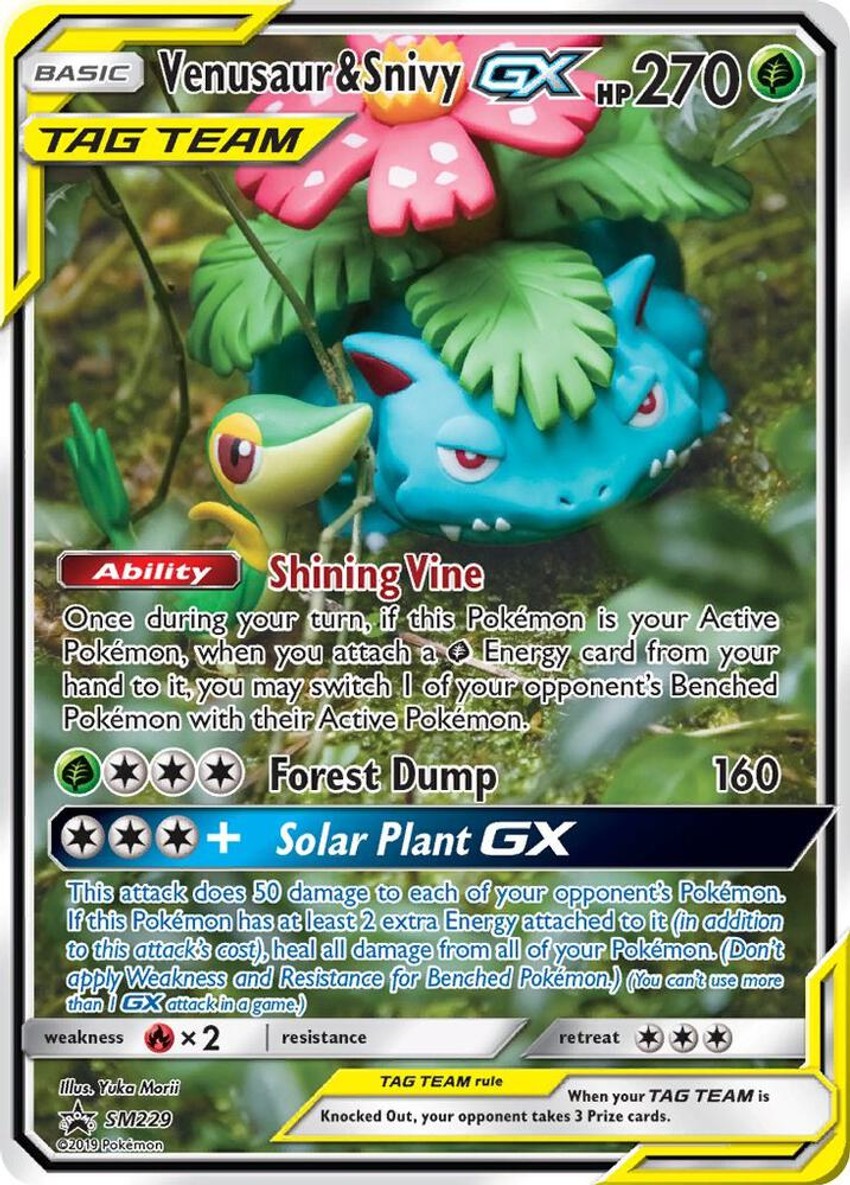 Venusaur & Snivy GX - SM229