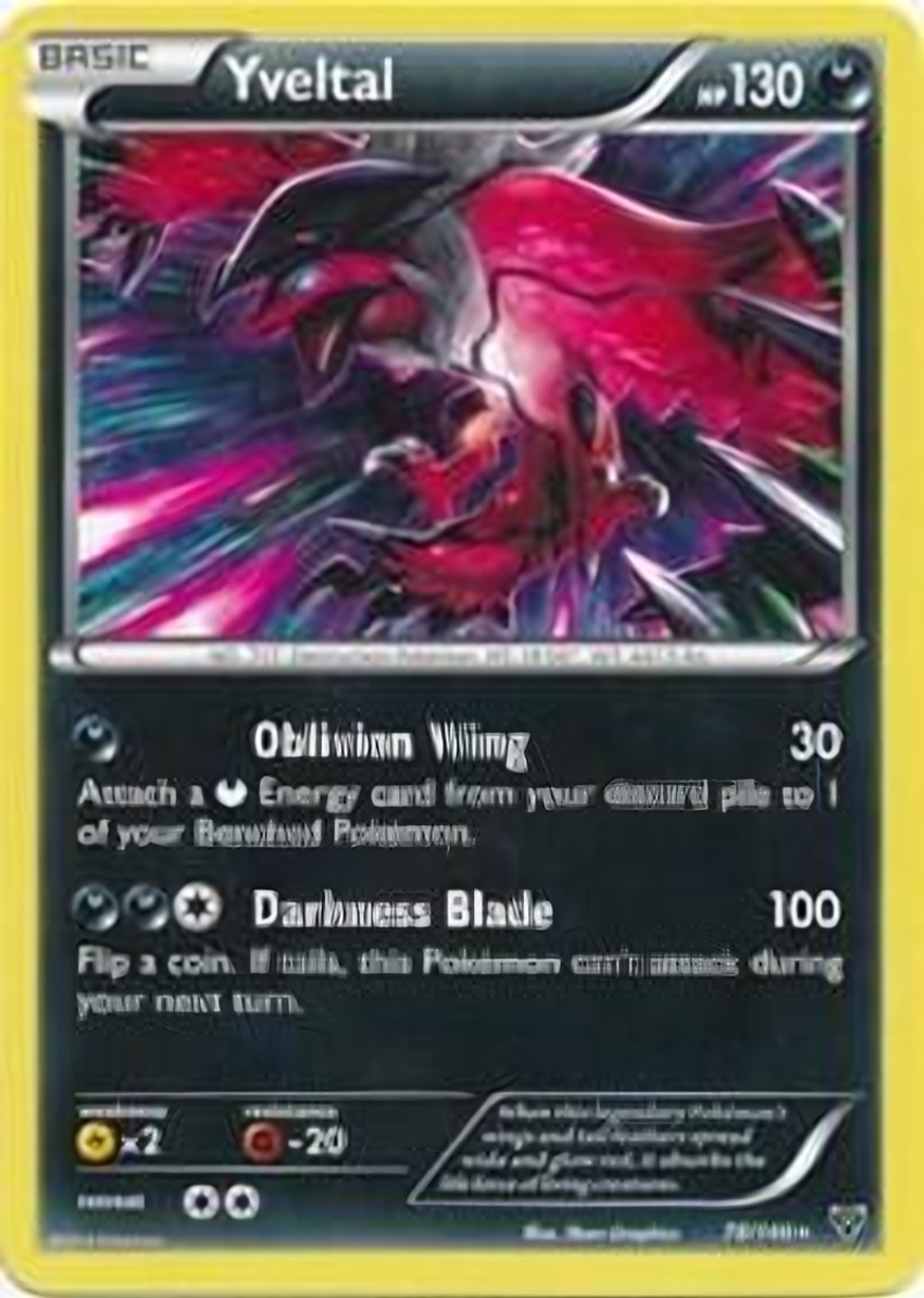 Yveltal - 78/146 (Cracked Ice )