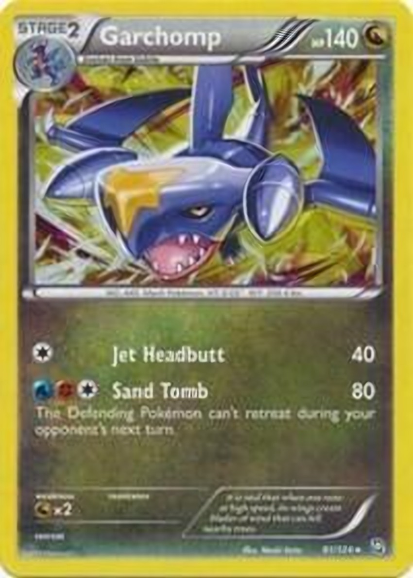 Garchomp - 91/124 (Cracked Ice )