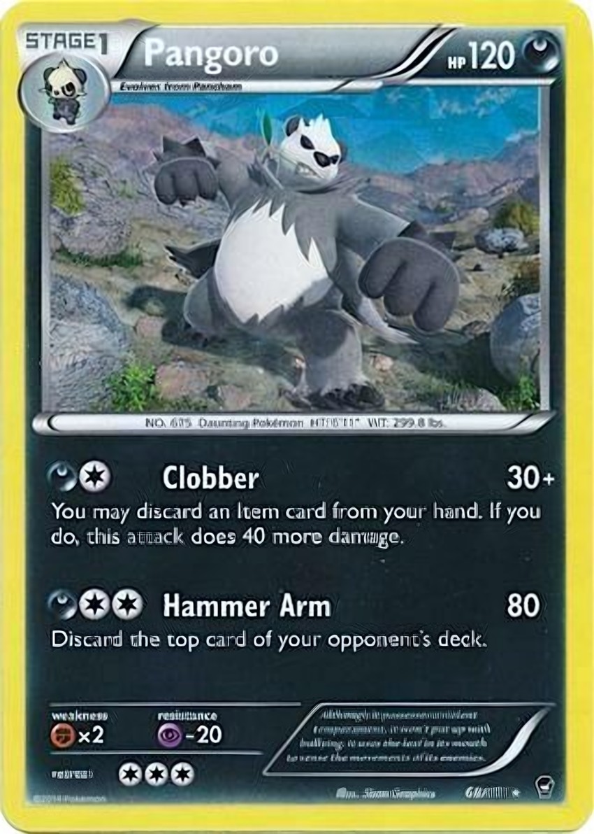 Pangoro - 68/111 (Cracked Ice )