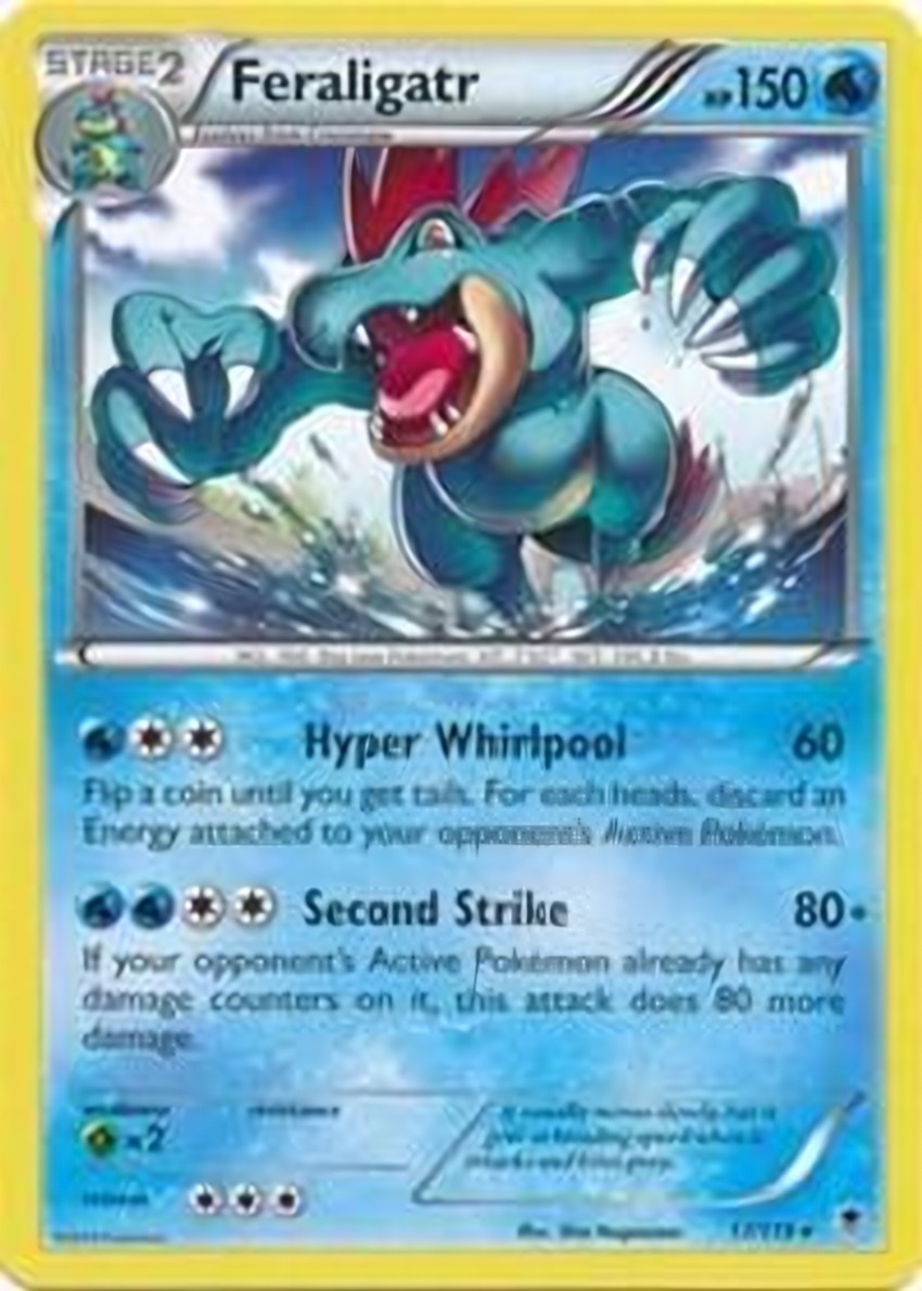 Feraligatr - 17/119 (XY Phantom Forces)
