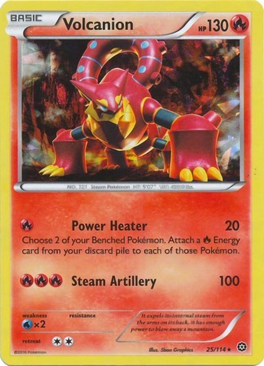 Volcanion - 25/114 (Cracked Ice )