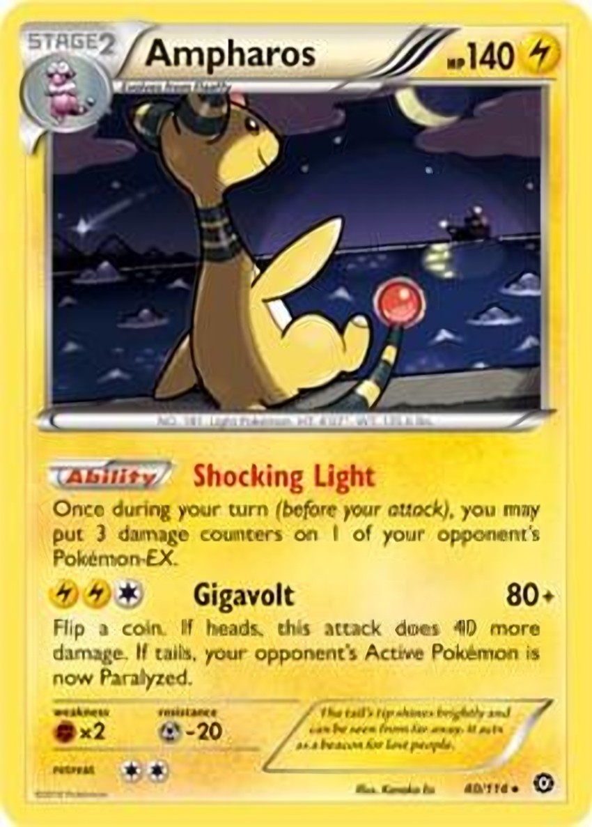 Ampharos - 40/114 (XY Steam Siege)