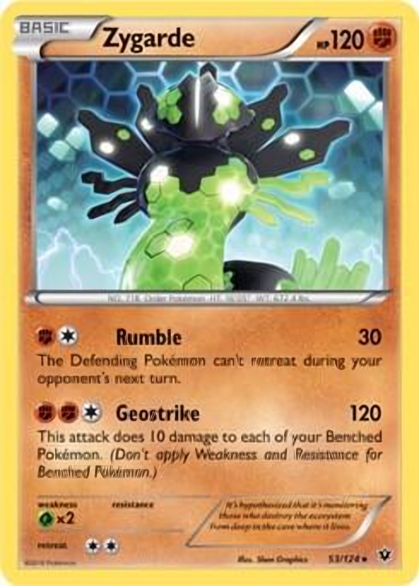 Zygarde - 53/124 (XY Fates Collide)