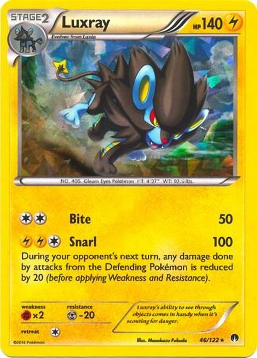 Luxray - 46/122 (Cracked Ice )