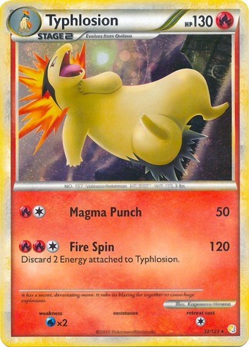 Typhlosion - 32/123 (Cosmos )