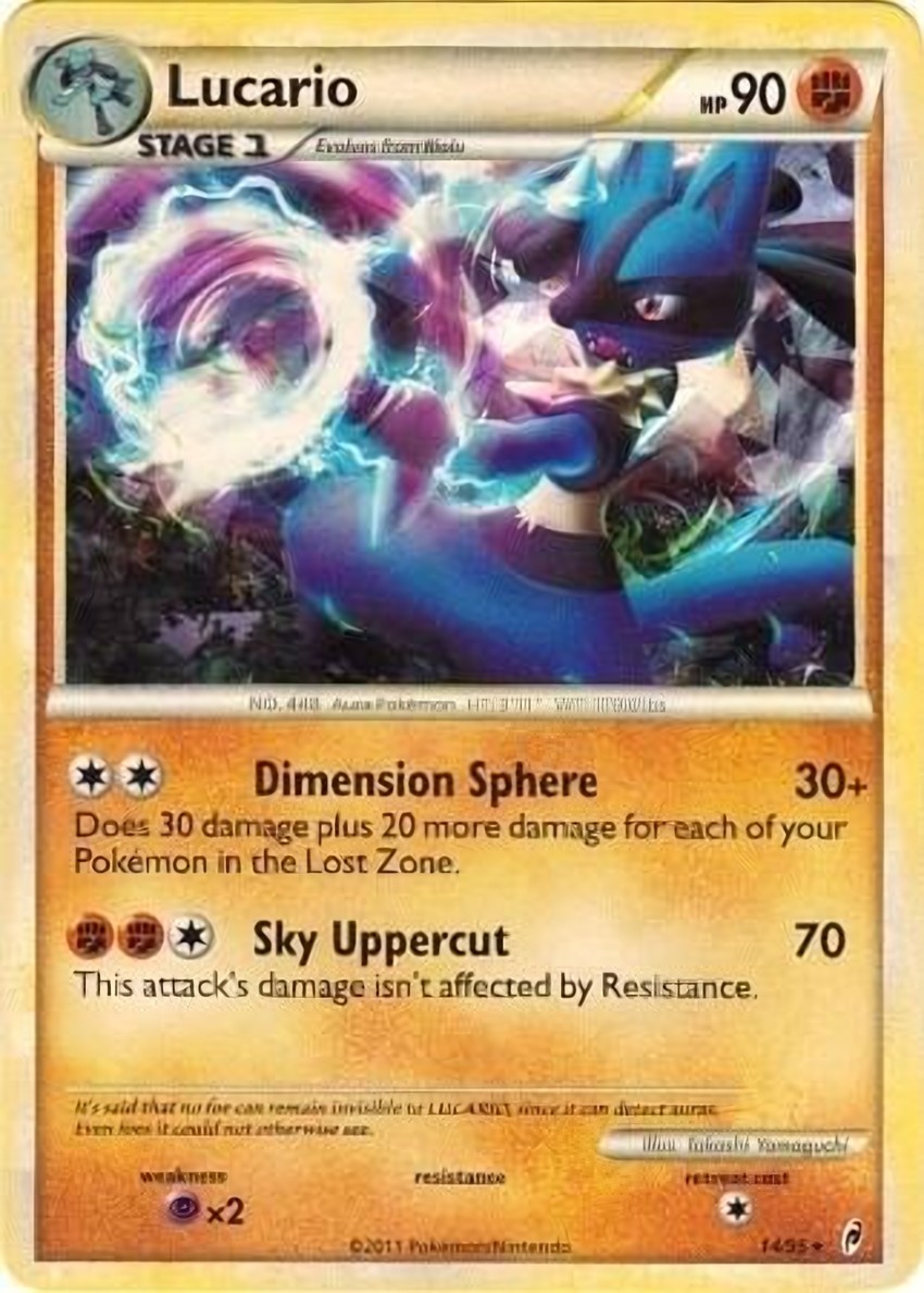 Lucario - 14/95 (Cracked Ice )