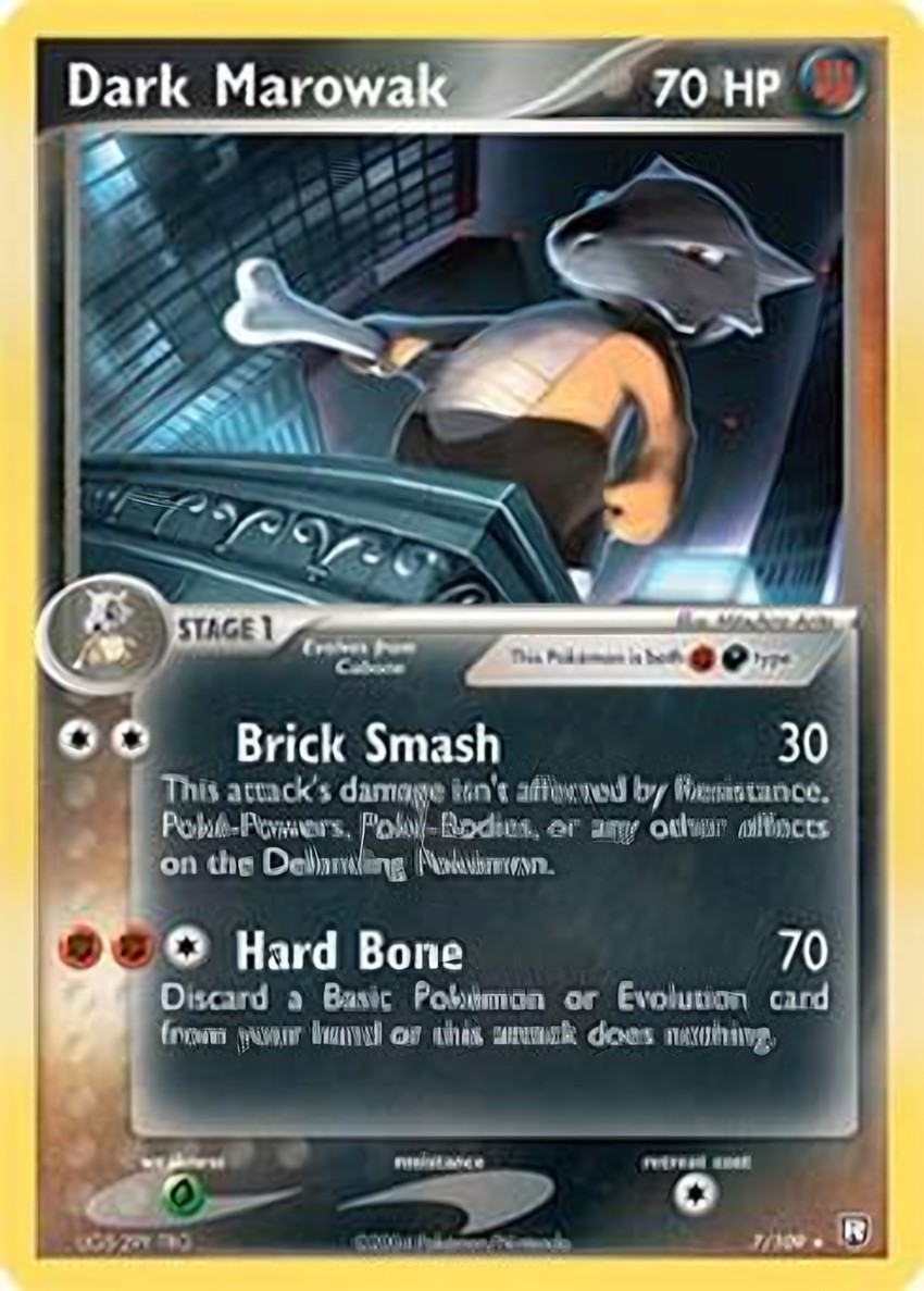 Dark Marowak - 7/109 (EX Team Rocket Returns)