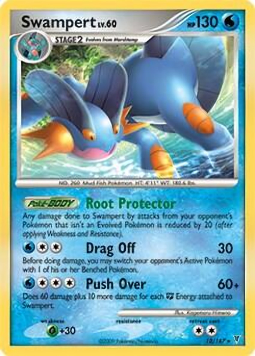 Swampert - 12/147 (DPPt Supreme Victors)