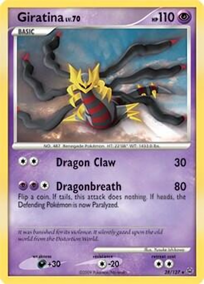 Giratina Lv. 70 - 28/127 (DPPt Platinum)