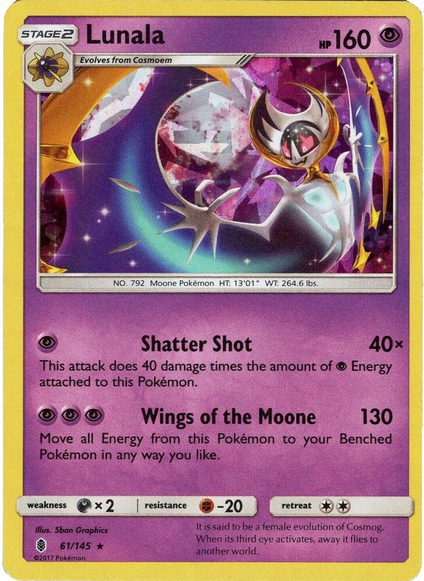 Lunala - 61/145 (Cracked Ice )
