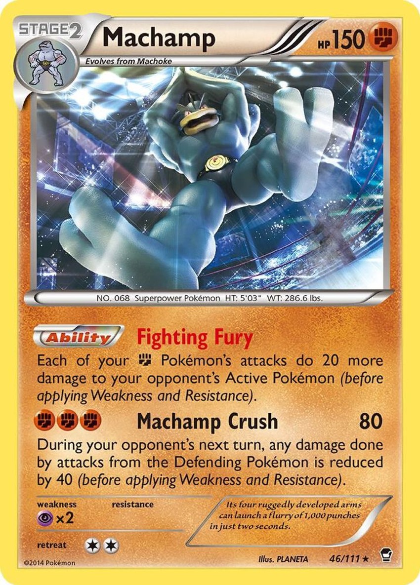 Machamp - 46/111 (XY Furious Fists)