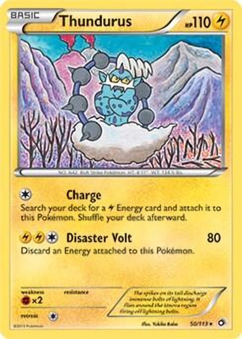 Thundurus - 50/113 (BW Legendary Treasures)