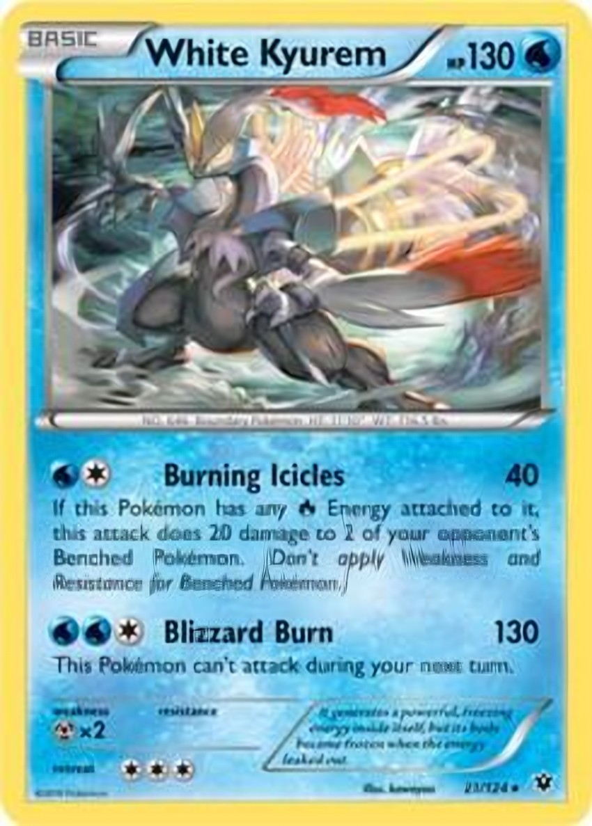White Kyurem - 21/124 (XY Fates Collide)