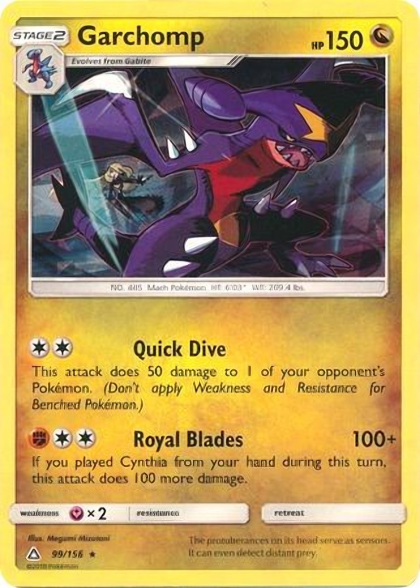 Garchomp - 99/156 (Cracked Ice )