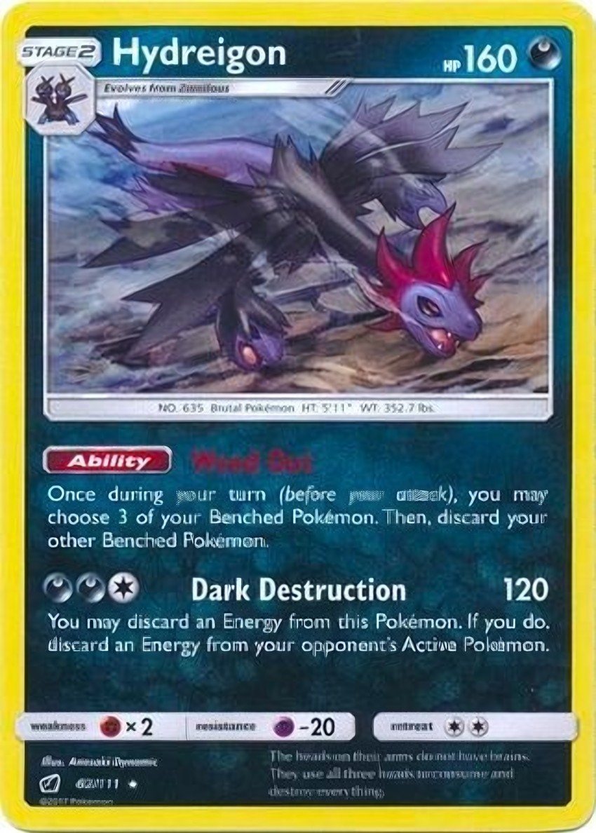 Hydreigon - 62/111 (Cracked Ice )