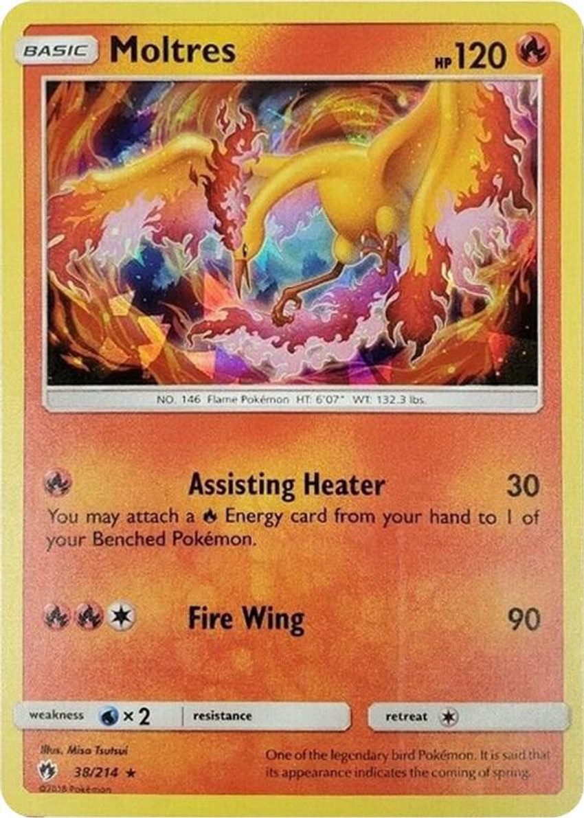 Moltres - 38/214 (Cracked Ice )