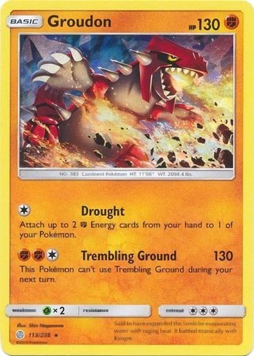 Groudon - 113/236 (Cracked Ice )