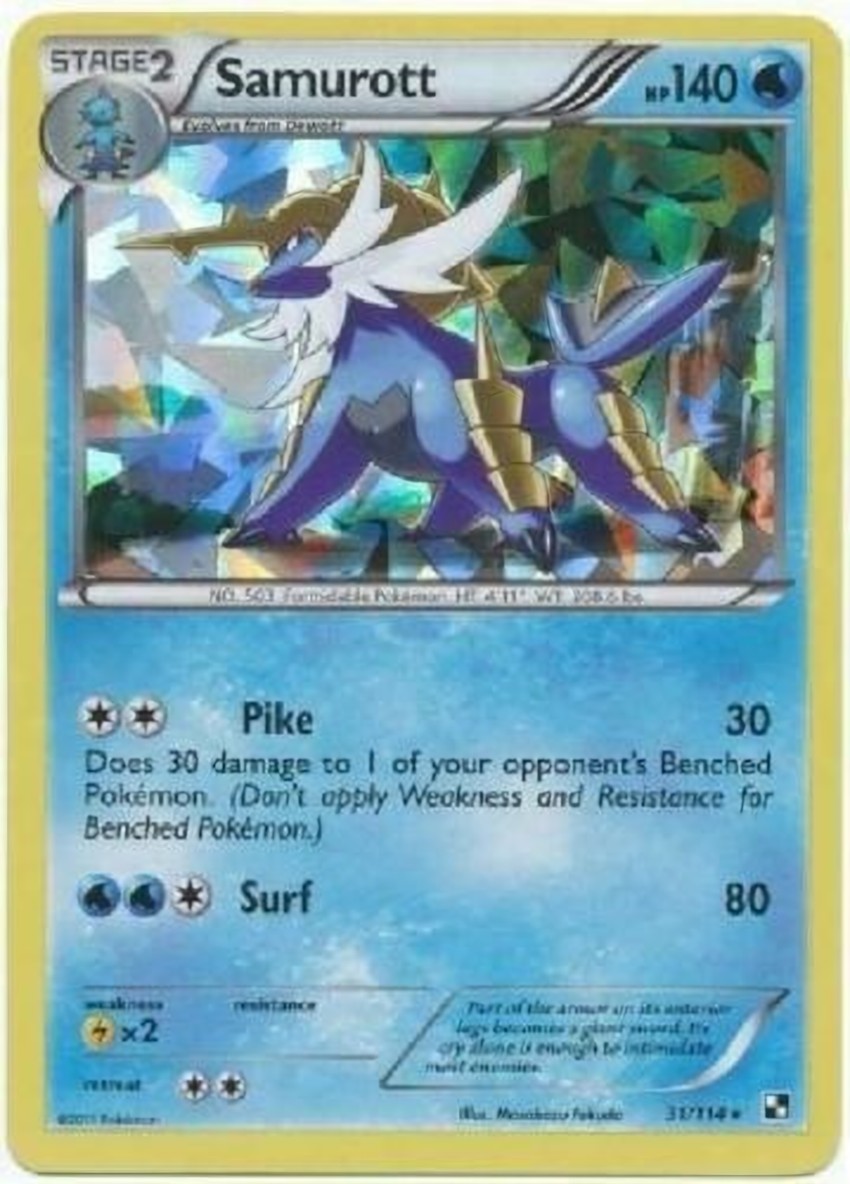 Samurott - 31/114 (Cracked Ice )