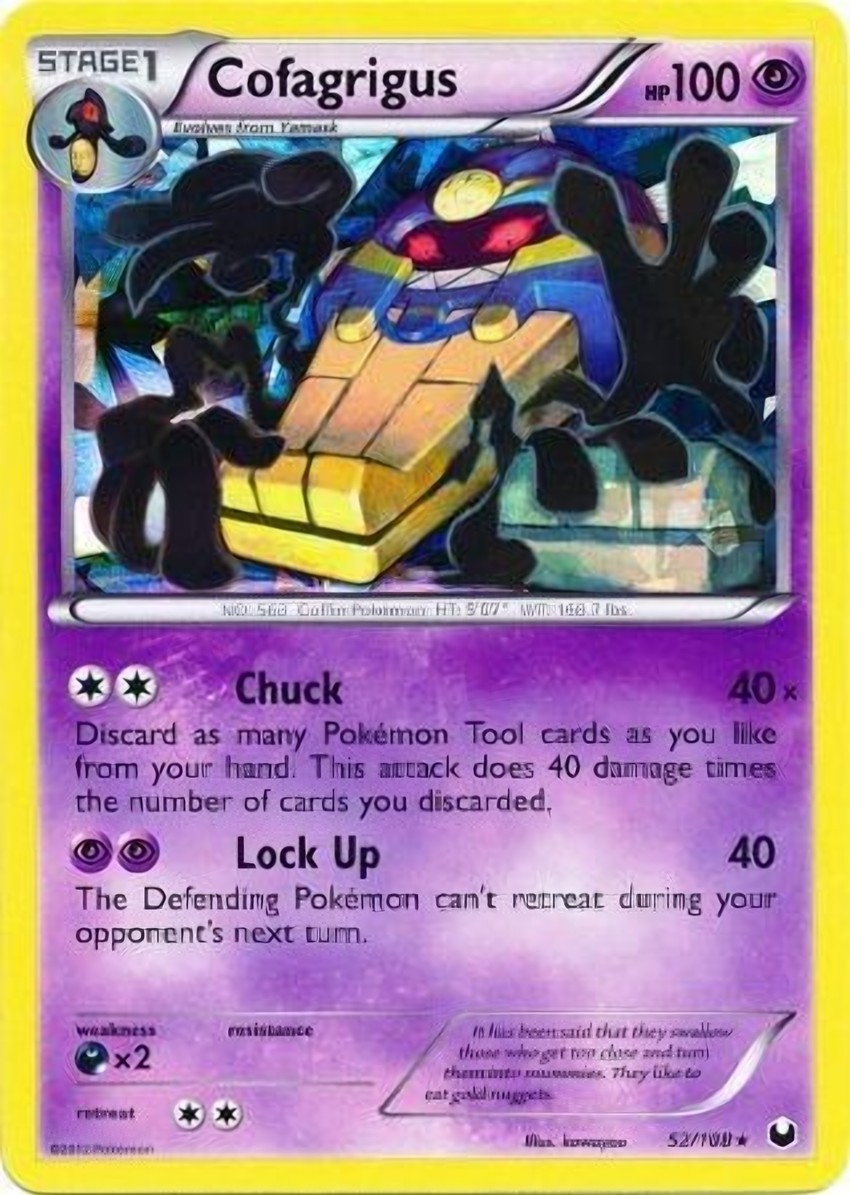 Cofagrigus - 52/108 (Cracked Ice )