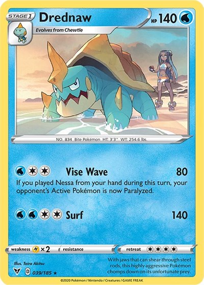 Drednaw - 39/185 (Cracked Ice )