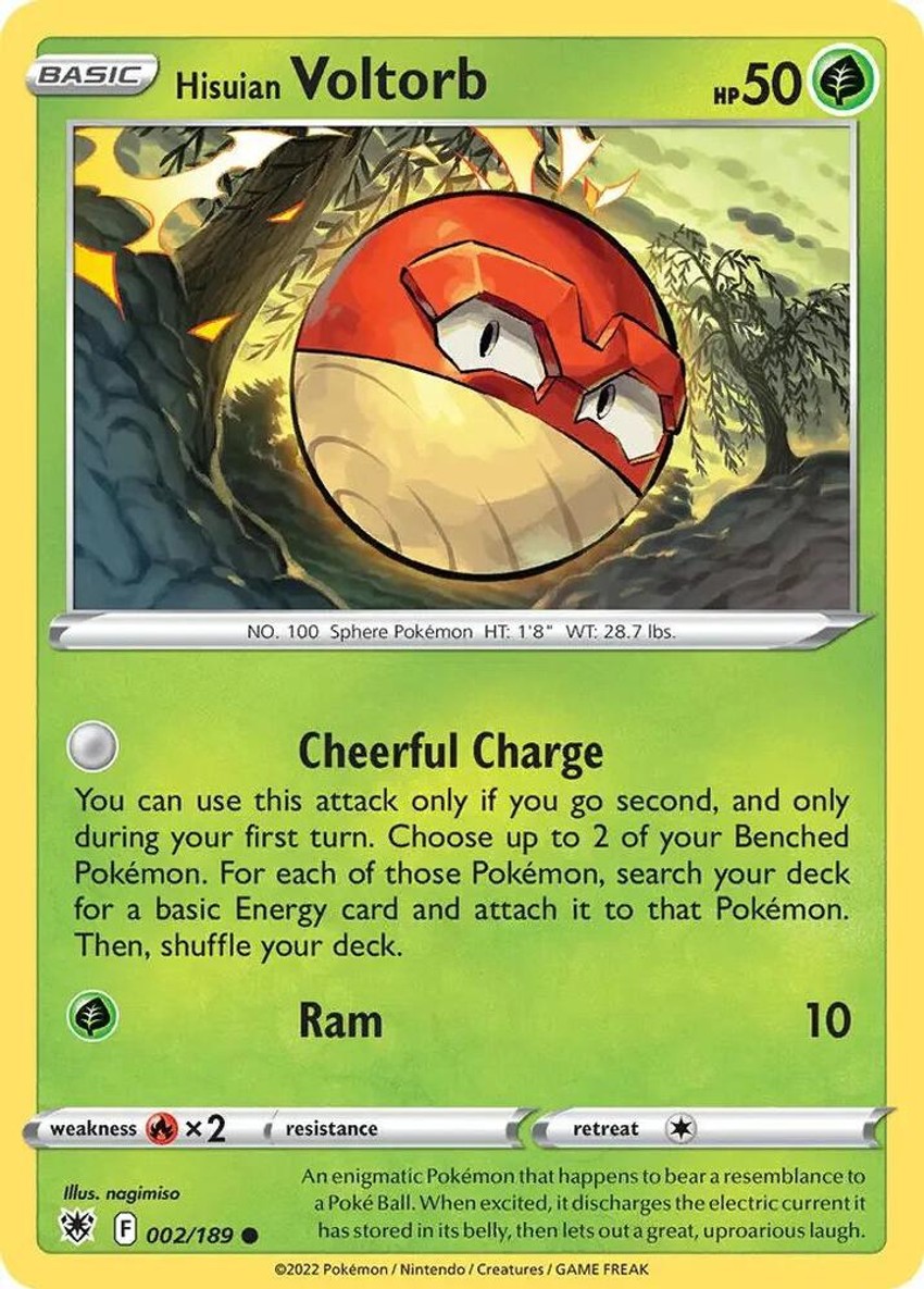Hisuian Voltorb - 002/189 (Cosmos )