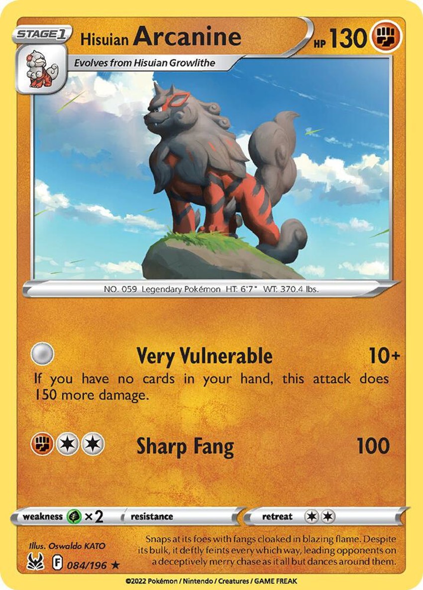 Hisuian Arcanine - 084/196 ( )