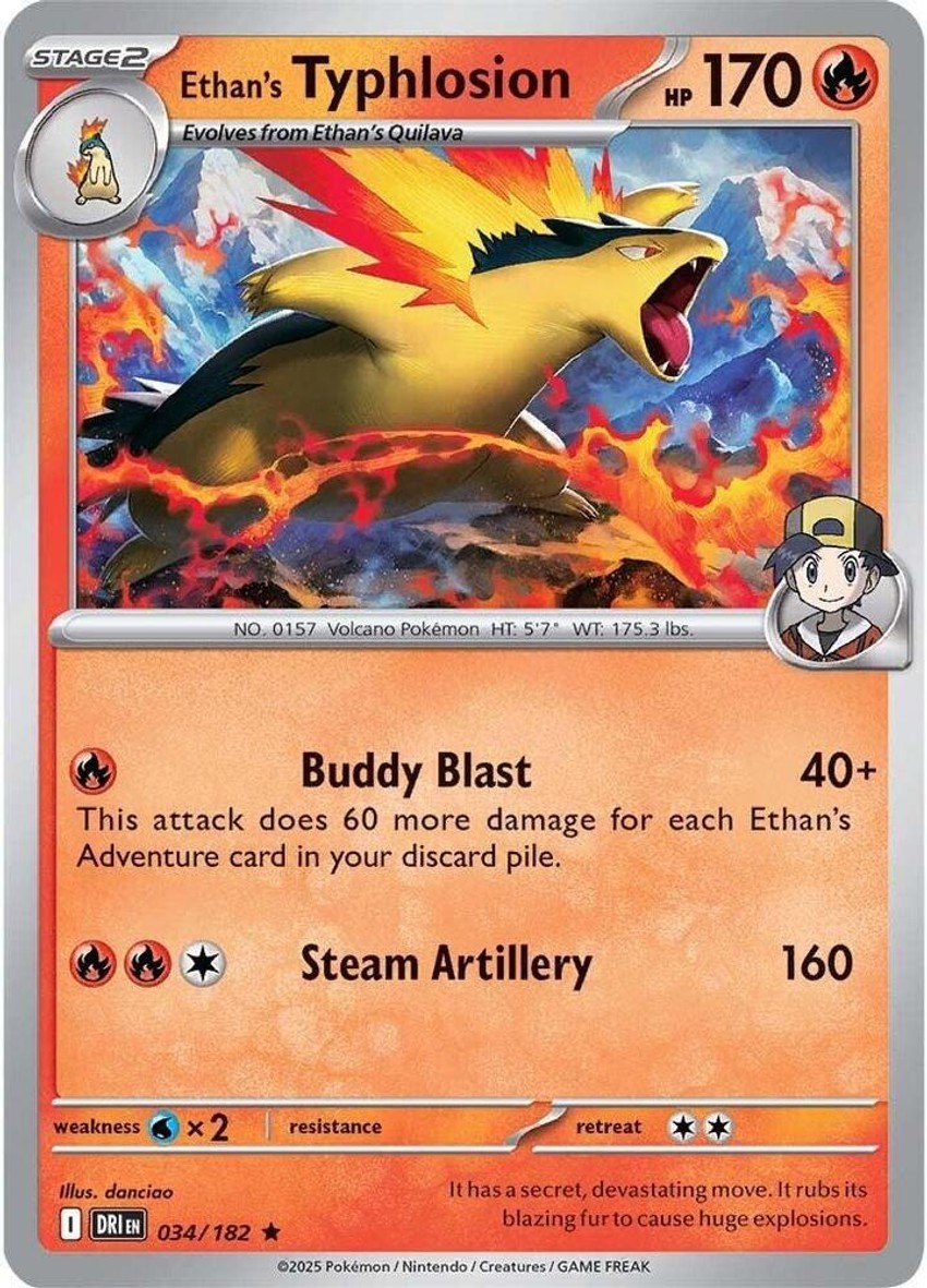 Ethan's Typhlosion - 034/182 ( )