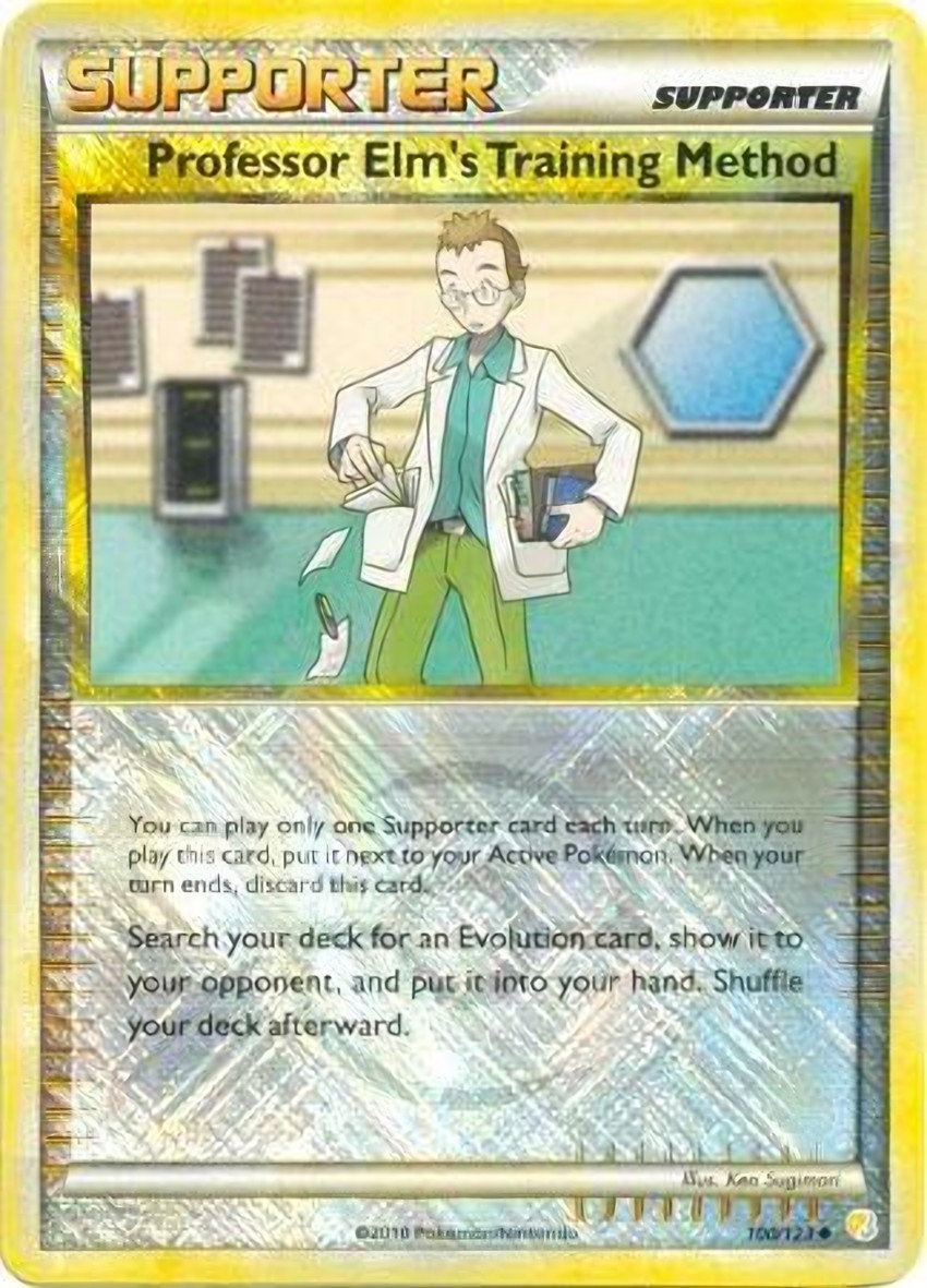 Professor Elm's Training Method - 100/123 (League Promo)