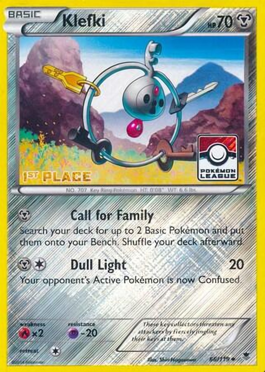 Klefki - 66/119 (Pokemon League) [1st Place]
