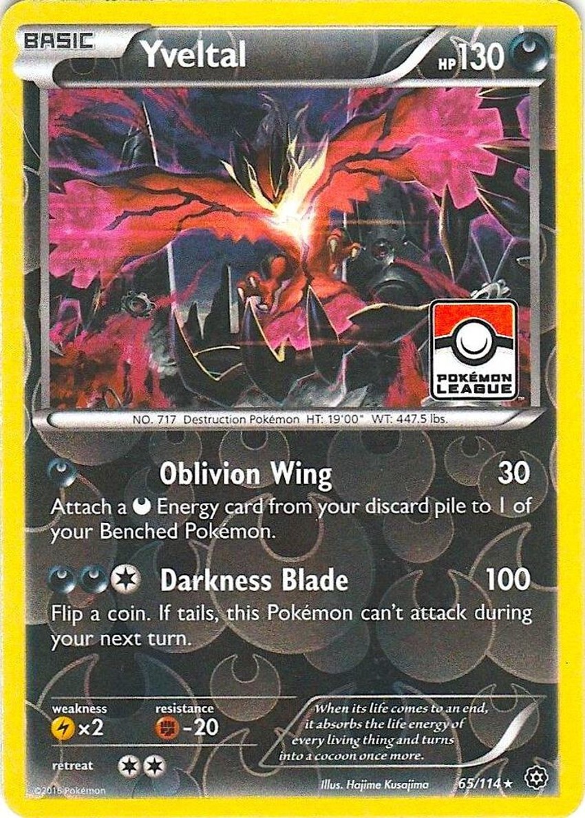 Yveltal - 65/114 (Pokemon League)