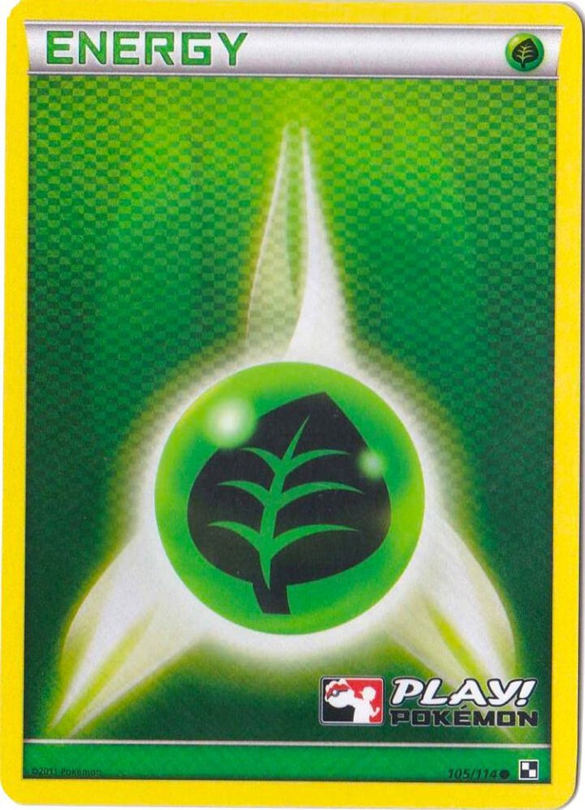 Grass Energy - 105/114 (Play! Pokemon)