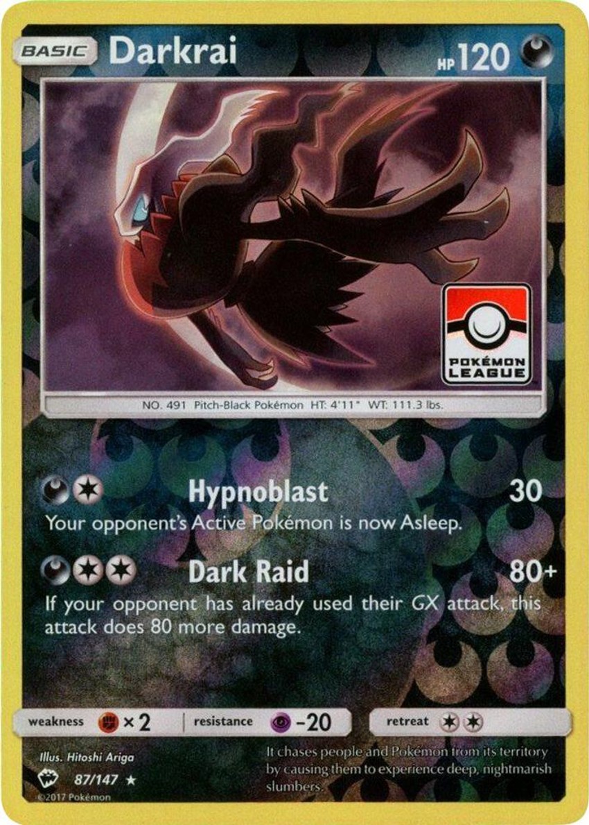 Darkrai - 87/147 (Pokemon League)