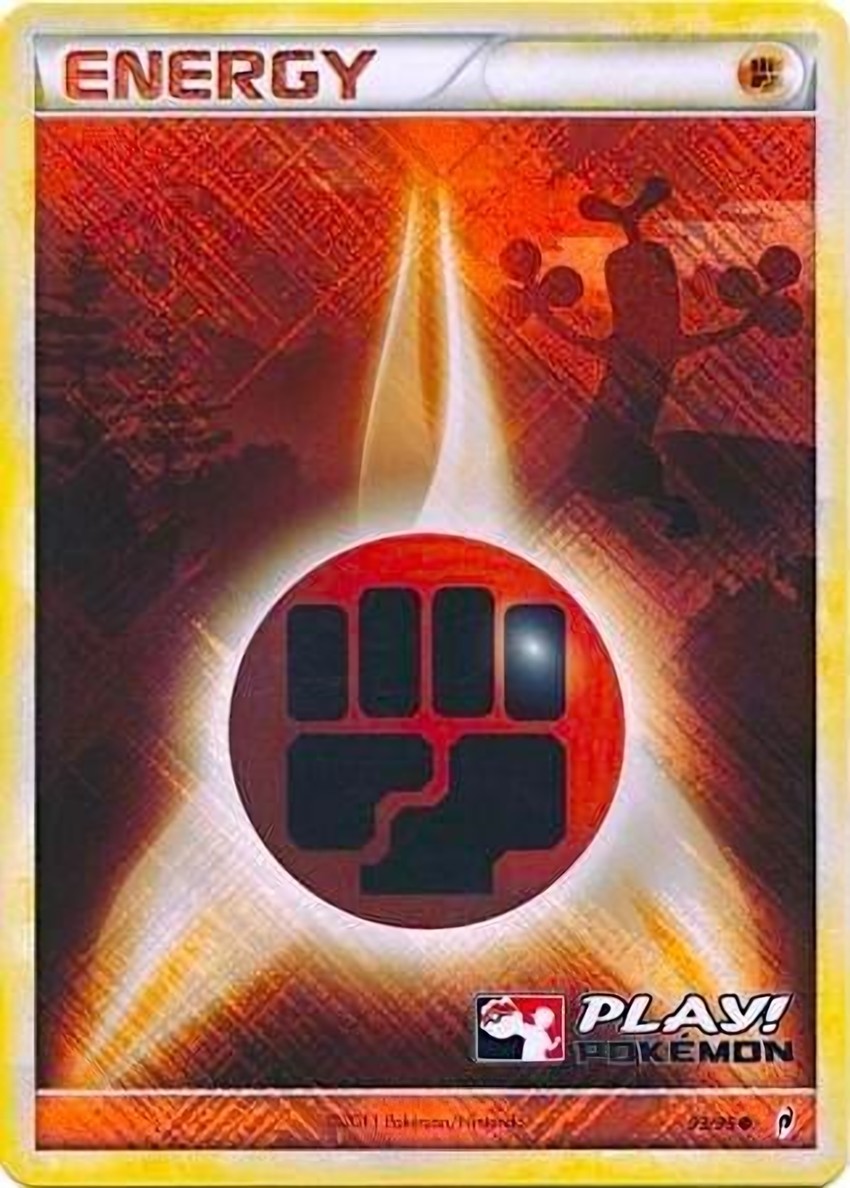 Fighting Energy - 93/95 (Play! Pokemon)