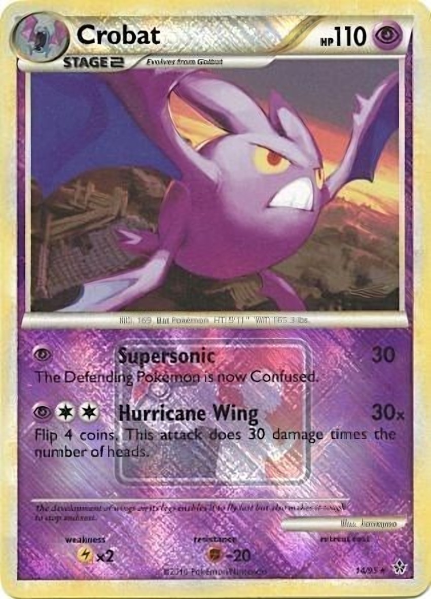 Crobat - 14/95 (League Promo)