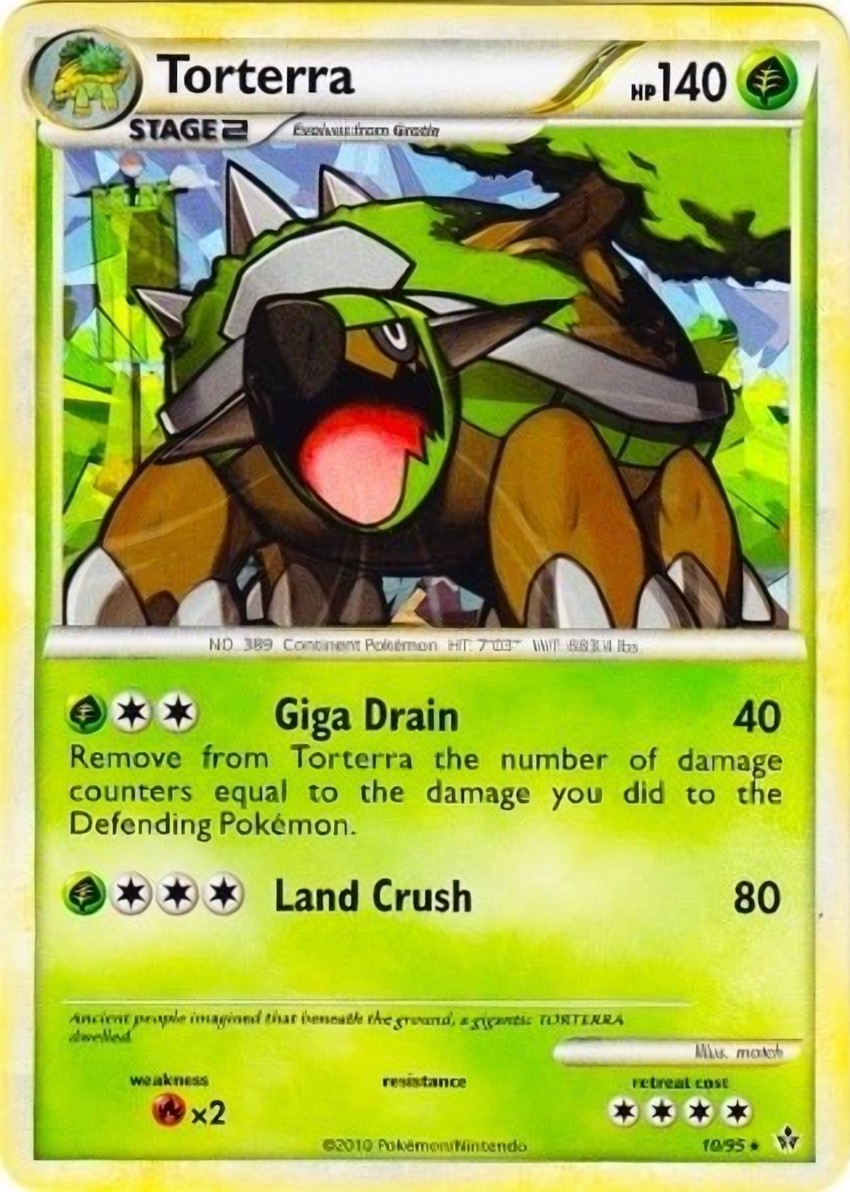 Torterra - 10/95 (Cracked Ice )