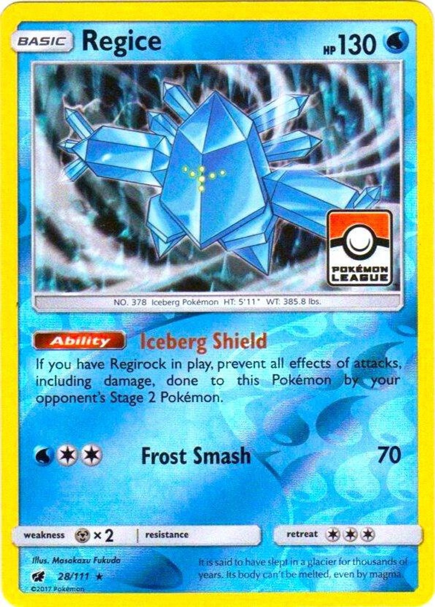 Regice - 28/111 (Pokemon League)