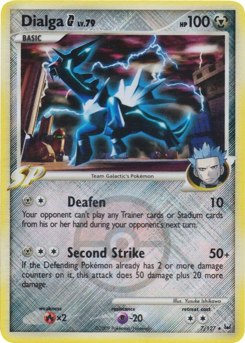 Dialga G - 7/127 (League Promo)