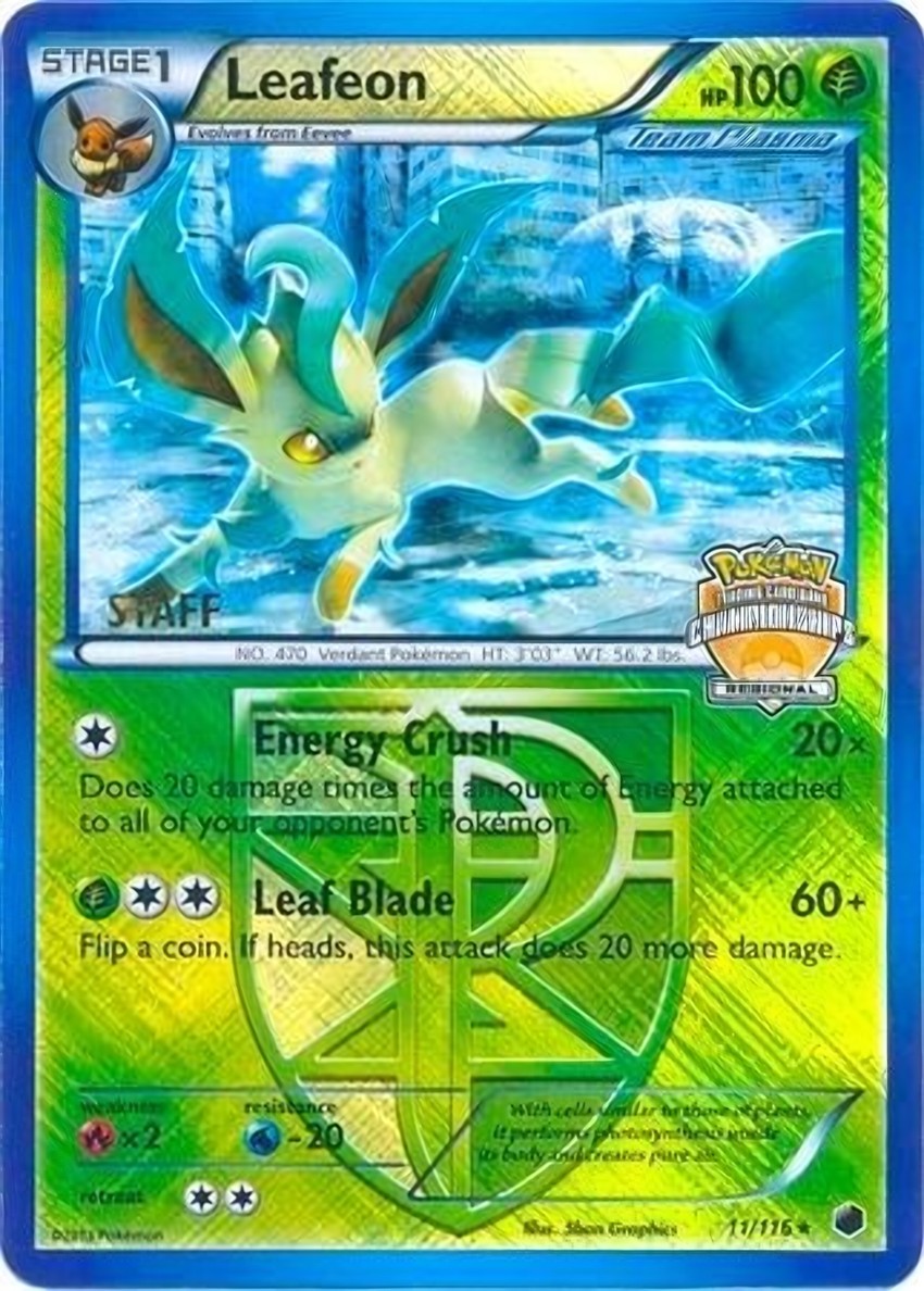 Leafeon - 11/116 (Regional Championships) [Staff]